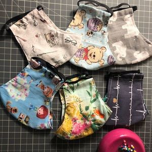 Handmade Reusable Cotton Masks